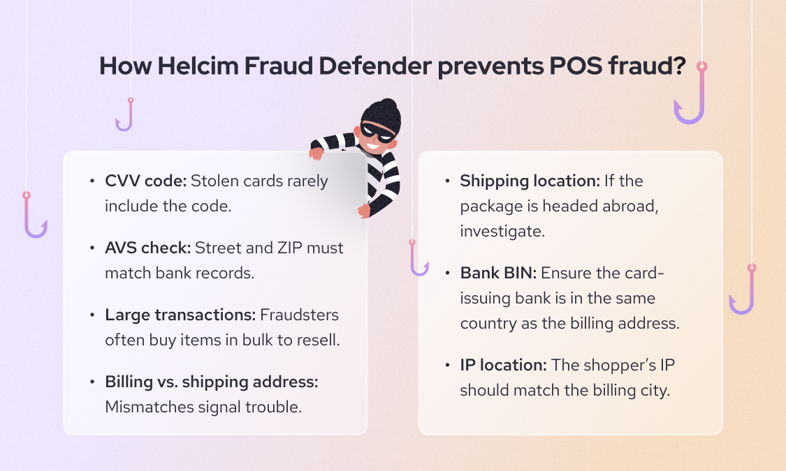 Helcim Fraud Defender helps merchants prevent fraud