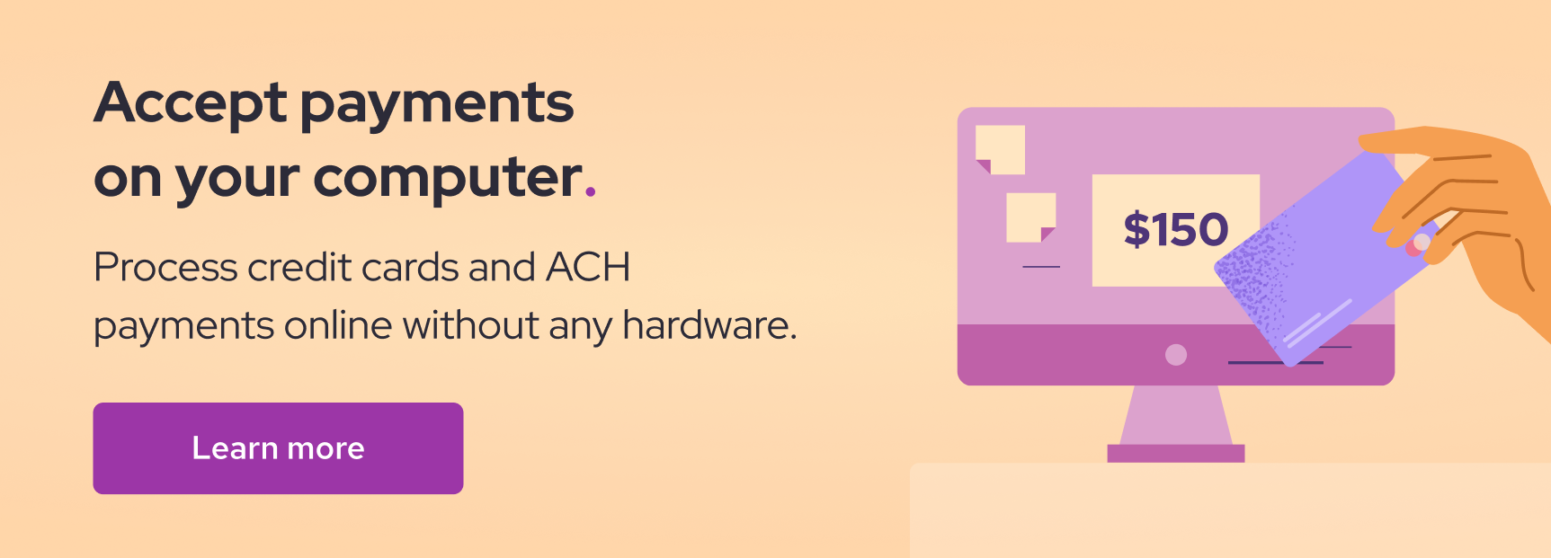 Collect online payments over the phone with Virtual Terminal